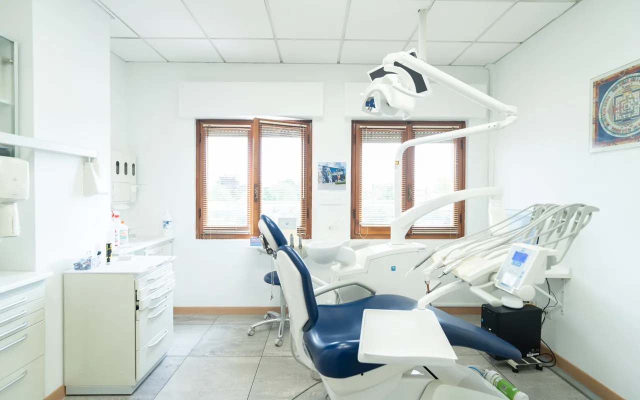 La terza sala operativa dello studio dentistico di Pistoia