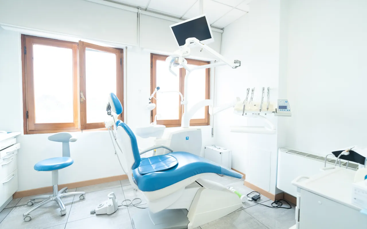 La quarta sala operativa dello studio dentistico di Pistoia