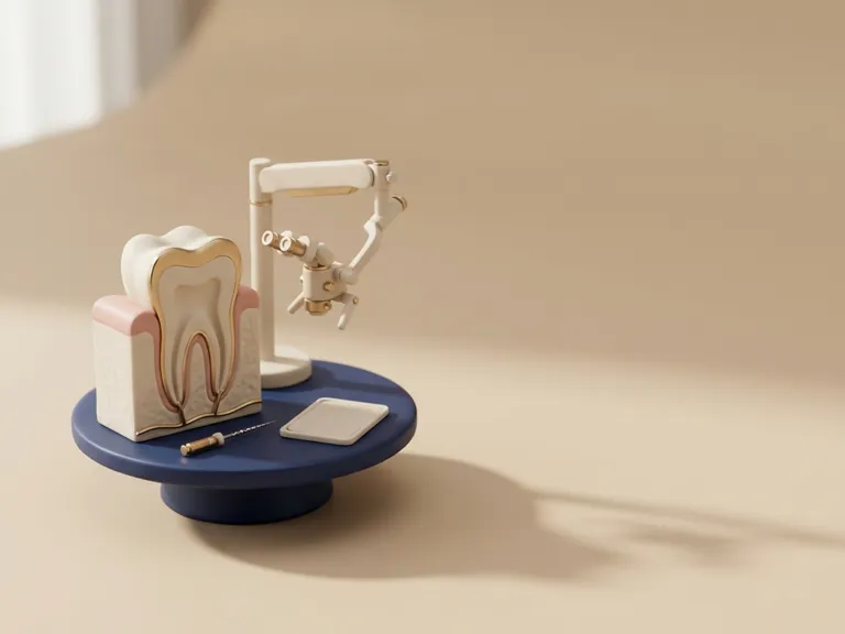 Endodonzia a Pistoia: la sala con il microscopio operatorio dello studio di Via Machiavelli