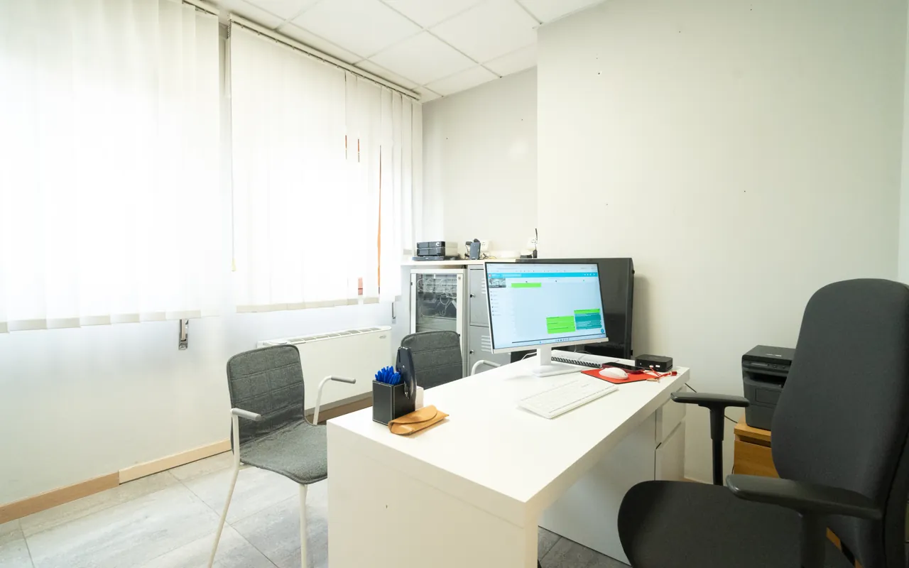 L'ufficio dove si discutono piani di cura e preventivi